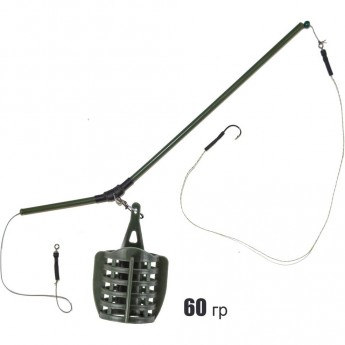 Фидерная кормушка SALMO FEEDER ROUND 060г Фидерная кормушка SALMO FEEDER ROUND 060г