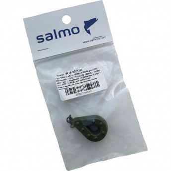 Груз SALMO с вертлюгой Grippa Swivel green 050г